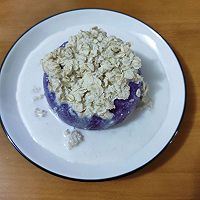 燕麦牛奶紫薯泥的做法图解10