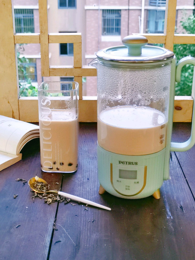 鼎鼎有名的珍珠奶茶，原来在家也能做的做法
