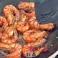 不加番茄酱的油焖虾——附去虾线好方法的做法图解9