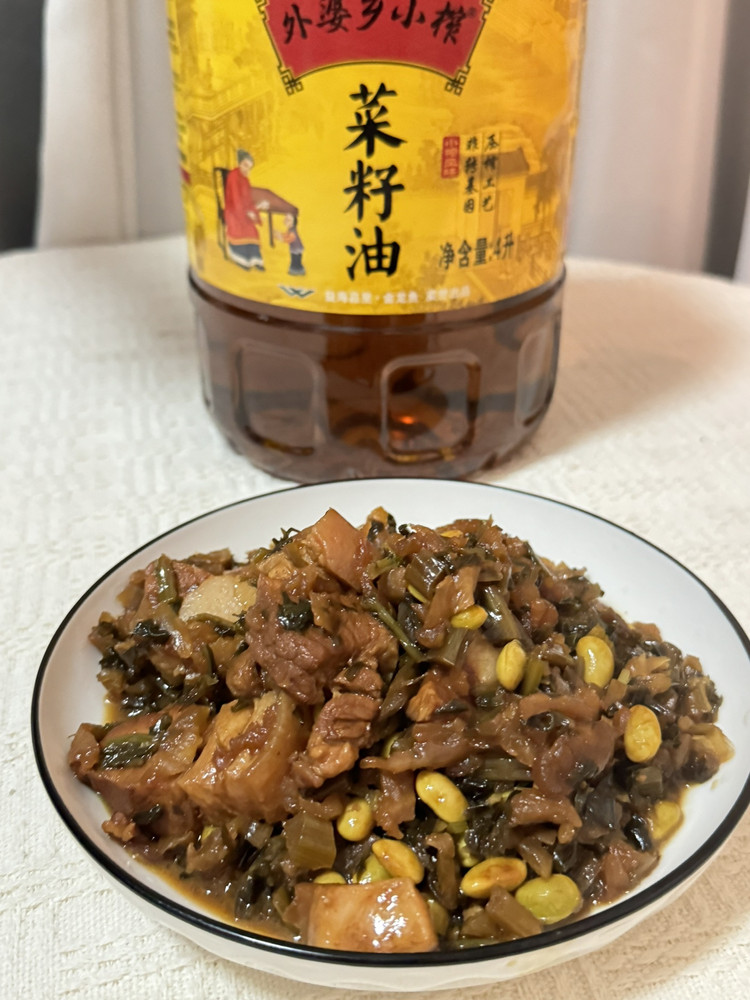 肉烧咸菜的做法