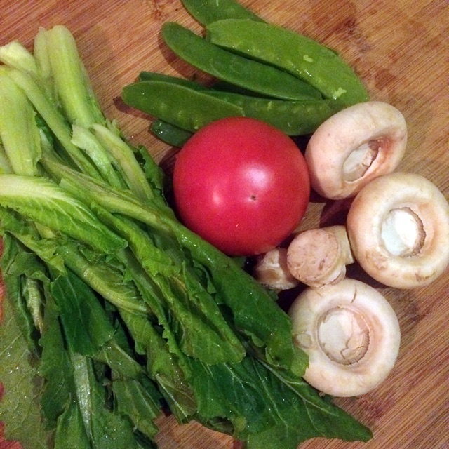 羊肉蘑菇面的做法图解1