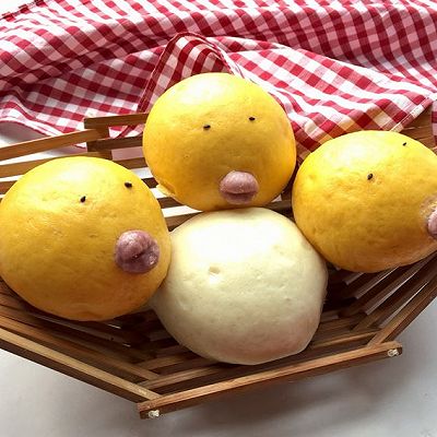 【鸡年大吉】南瓜馒头