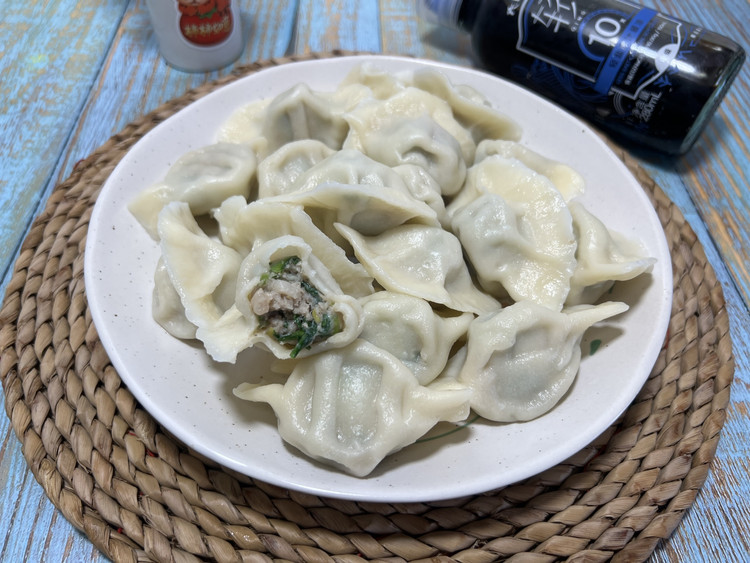 荠菜馅水饺的做法