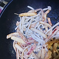 东北烧烤味—大鱿鱼海味菇的做法图解8