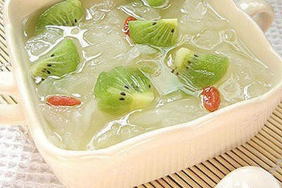 冰糖银耳奇异果