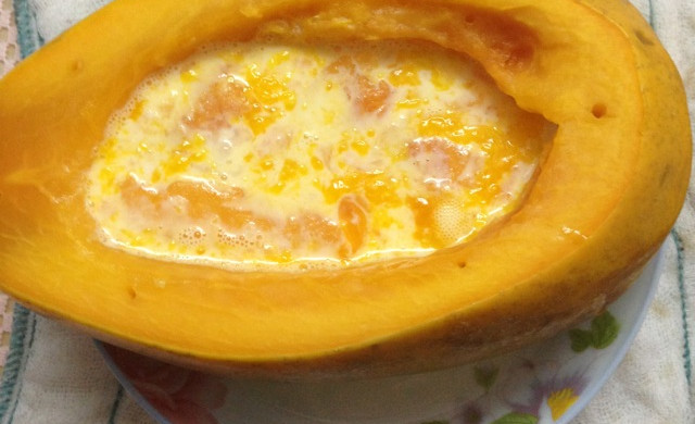 木瓜牛奶鸡蛋图片