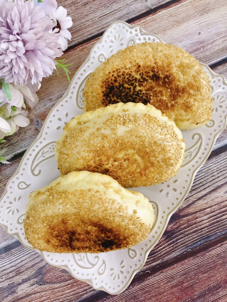韭菜鸡蛋发面饼的做法
