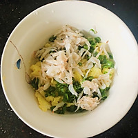 宝宝辅食·葱香虾皮鸡蛋馅饼的做法图解7