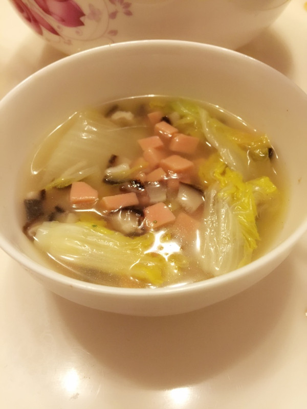 香菇娃娃菜汤
