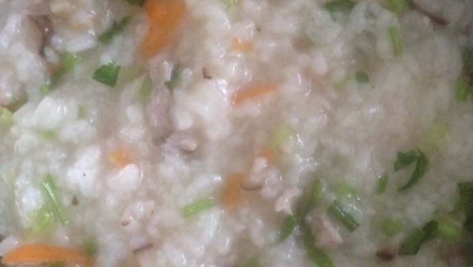 香菇瘦肉粥