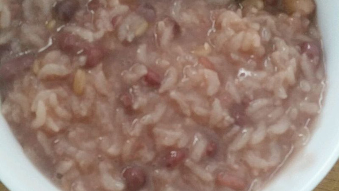 红豆燕麦糯米粥