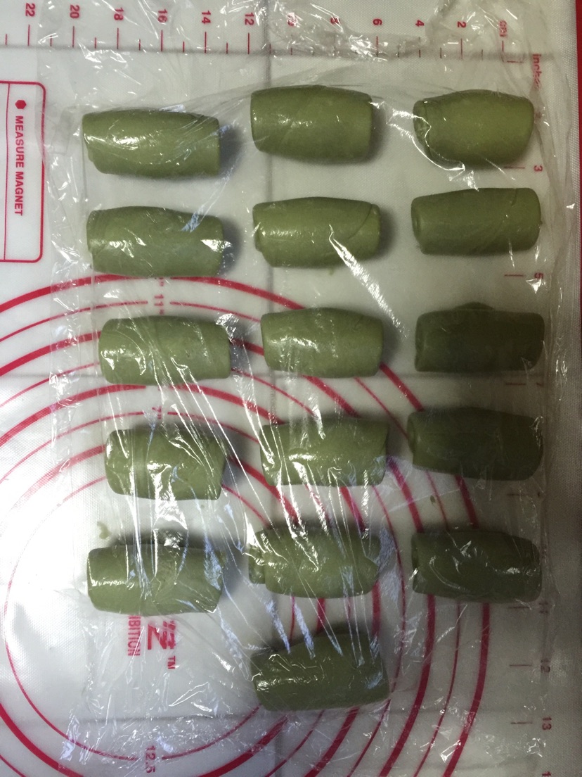 抹茶椰蓉莲花酥的做法图解9