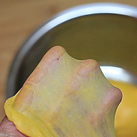 【南瓜吐司】——很黄很“暴力”的蔬菜吐司的做法图解7