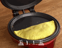 用小红锅轻松做好吃又好看的“大”蛋饺！的做法图解9