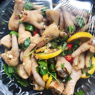 抖音网红凉拌凤爪(泡椒凤爪)的做法-菜谱-豆果