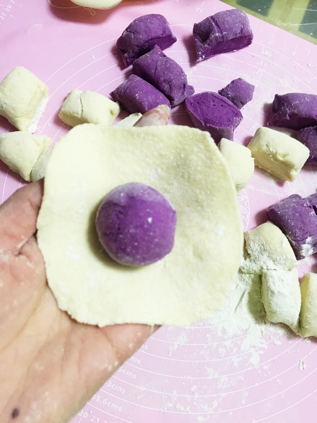 紫薯馒头怎么做_紫薯馒头的做法_丁当老娘_豆果美食