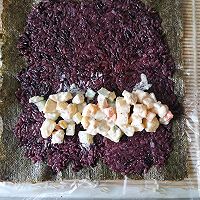 土豆沙拉紫米饭团的做法图解15
