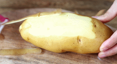 华夫薯片，十一假期必备零食的做法图解1