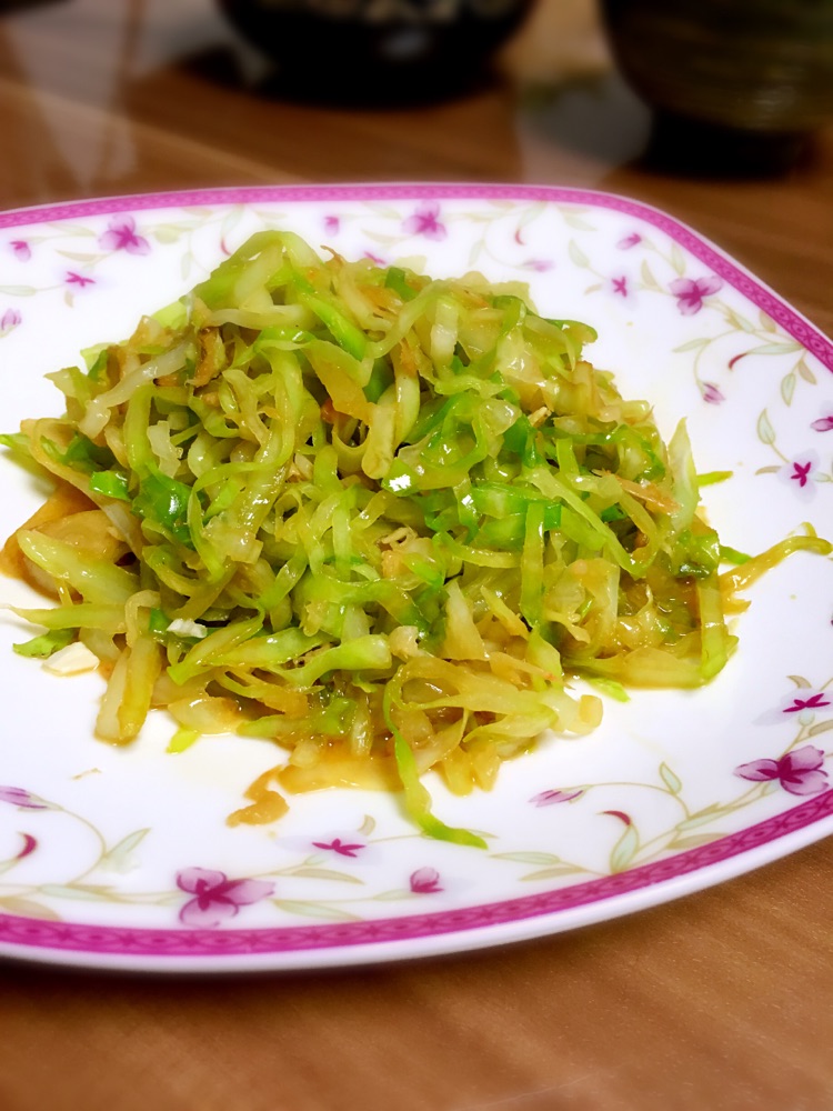 脆爽包菜丝