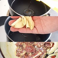 香菜炒牛肉（下饭好物）的做法图解3