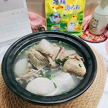 #感恩节烹饪挑战赛#山药骨头汤