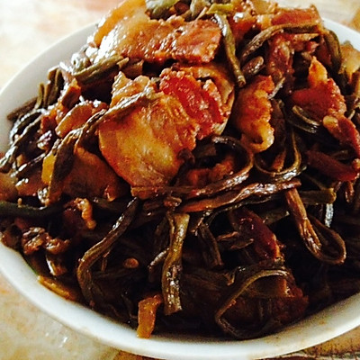 豇豆干煮腊肉