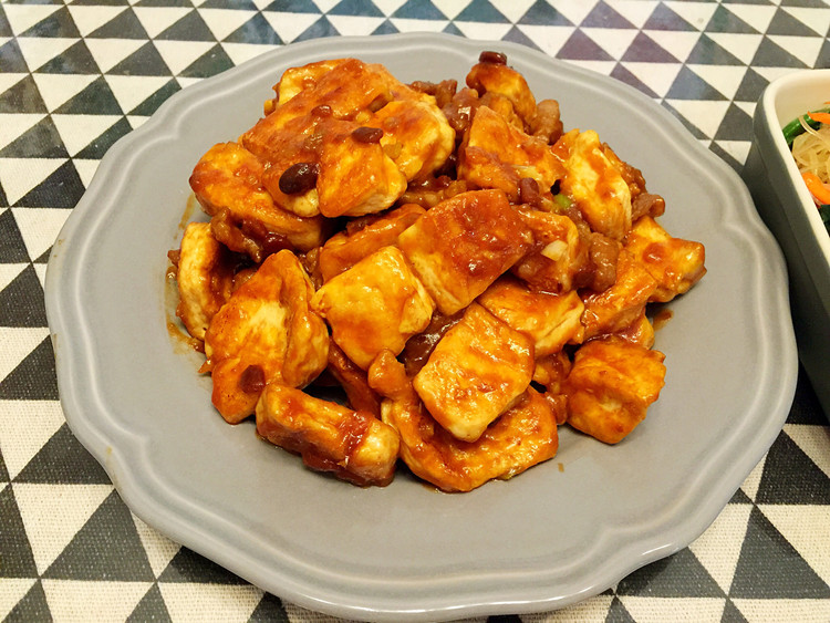 肉末豆腐的做法