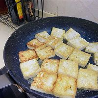 【一人食】豆腐炒蒜叶的做法图解2