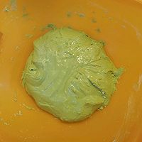 清明时节蒸青团，蛋黄肉松馅永远的爱的做法图解11