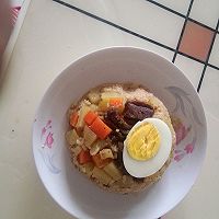 快速土豆烧牛肉米饭的做法图解2