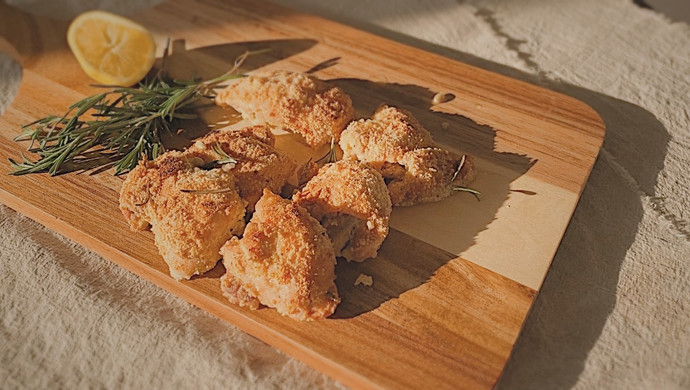 低卡生酮·香酥脆皮鸡排｜巨酥皮超多汁，减脂也能吃