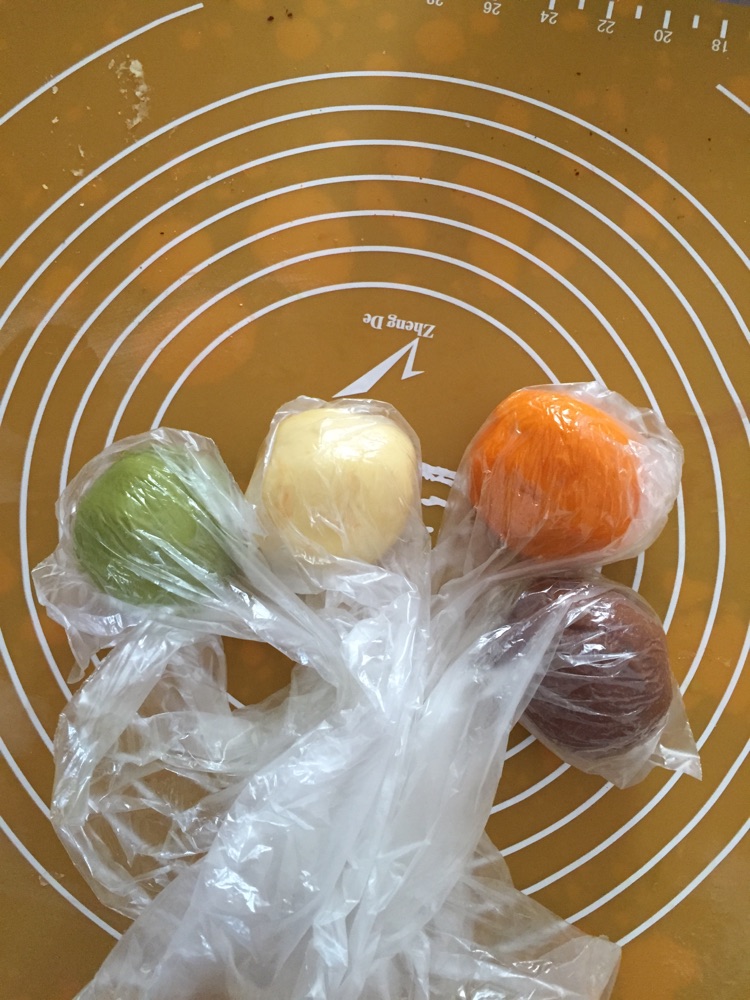 心形彩色饼干??的做法图解6