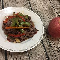 苦瓜炒牛肉的做法图解5