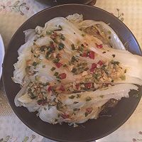 蒜蓉白菜蒸粉丝的做法图解6