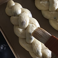 辫子蜜豆面包（1次发酵法）的做法图解15
