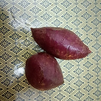 家常菜–奶香紫薯小圆子的做法图解1