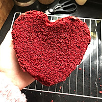 红丝绒戚风蛋糕（六寸）的做法图解21
