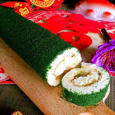 海苔肉松蛋糕卷