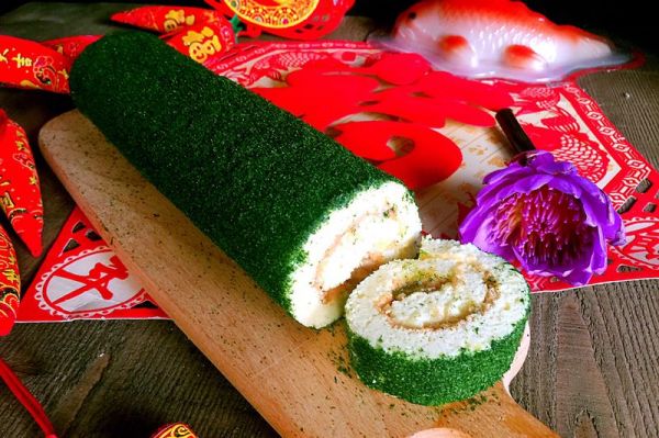 海苔肉松蛋糕卷