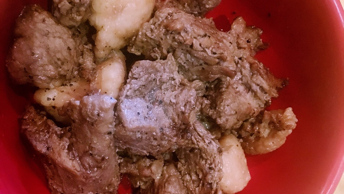 快手菜 黑胡椒烤牛肉