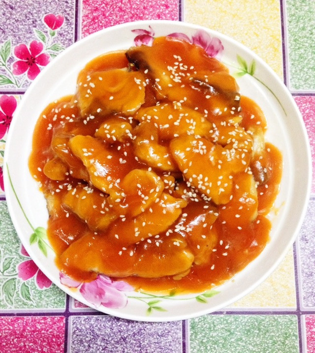 糖醋鱼块的做法