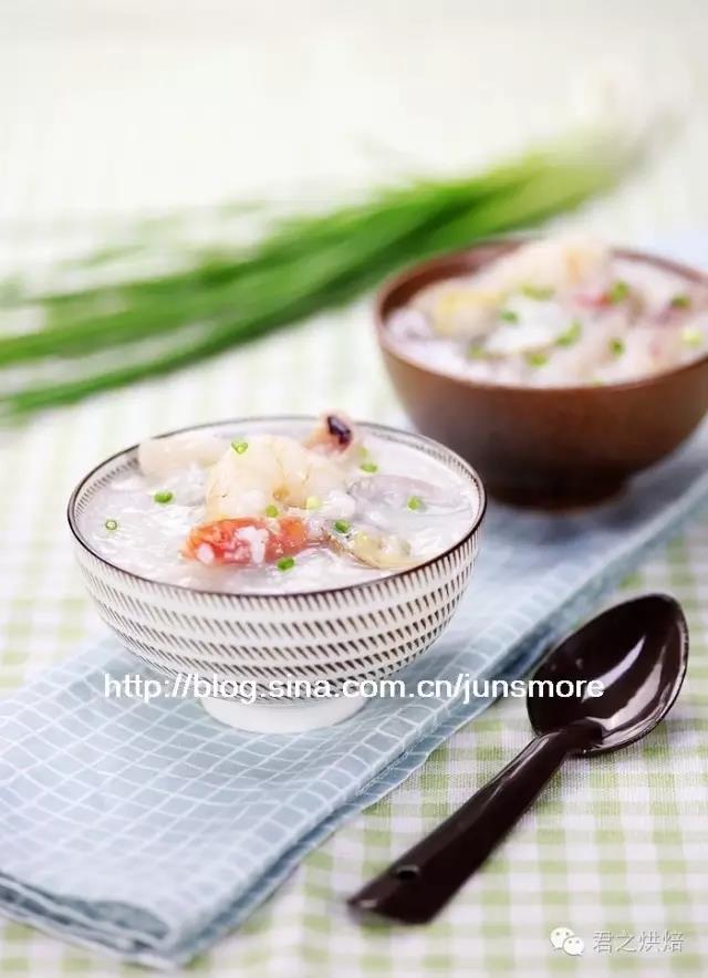 Seafood porridge