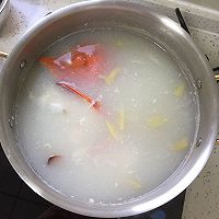 海蟹虾仁干贝粥的做法图解6