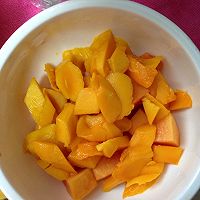 芒果木瓜椰汁西米露的做法图解3