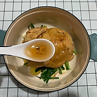 #味达美名厨福气汁，新春添口福#无水葱油鸡的做法图解10