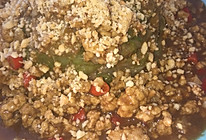 肉末浇汁西生菜的做法
