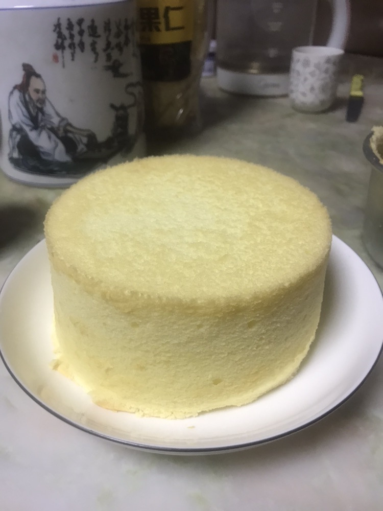 戚风蛋糕（6寸）的做法