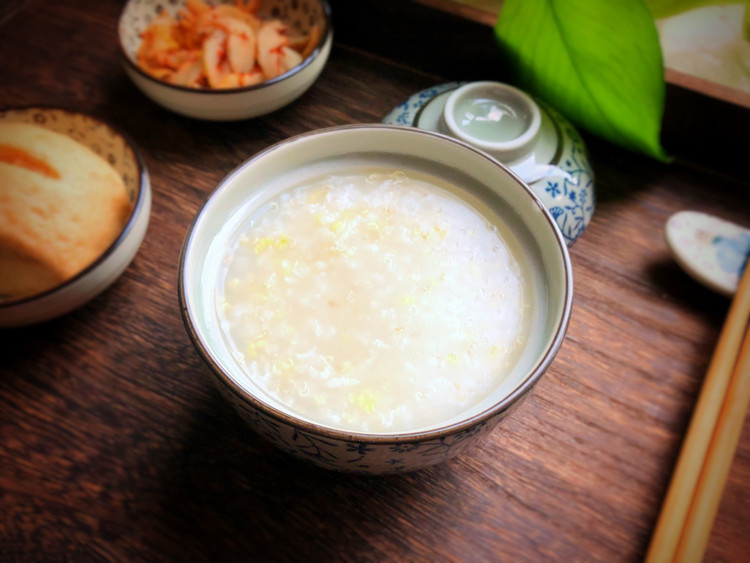 藜麦玉米糝粥，宝宝辅食，大人也能一起吃的做法