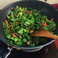 芥菜焖饭的做法图解1