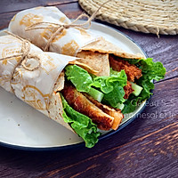 全麦鸡肉卷的做法图解6